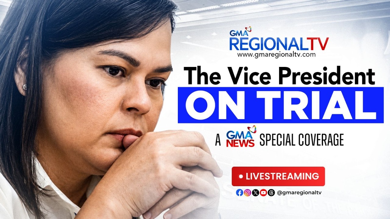 LIVE - Impeachment Trial of VP Sara Duterte - DAY 11  Aug. 3 | GMA Regional TV
