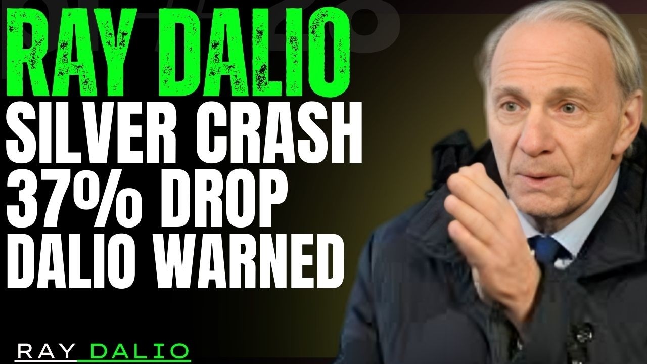 SILVER CRASHED 37% IN ONE DAY | RAY DALIO WARNS OF A MAJOR MARKET RESET