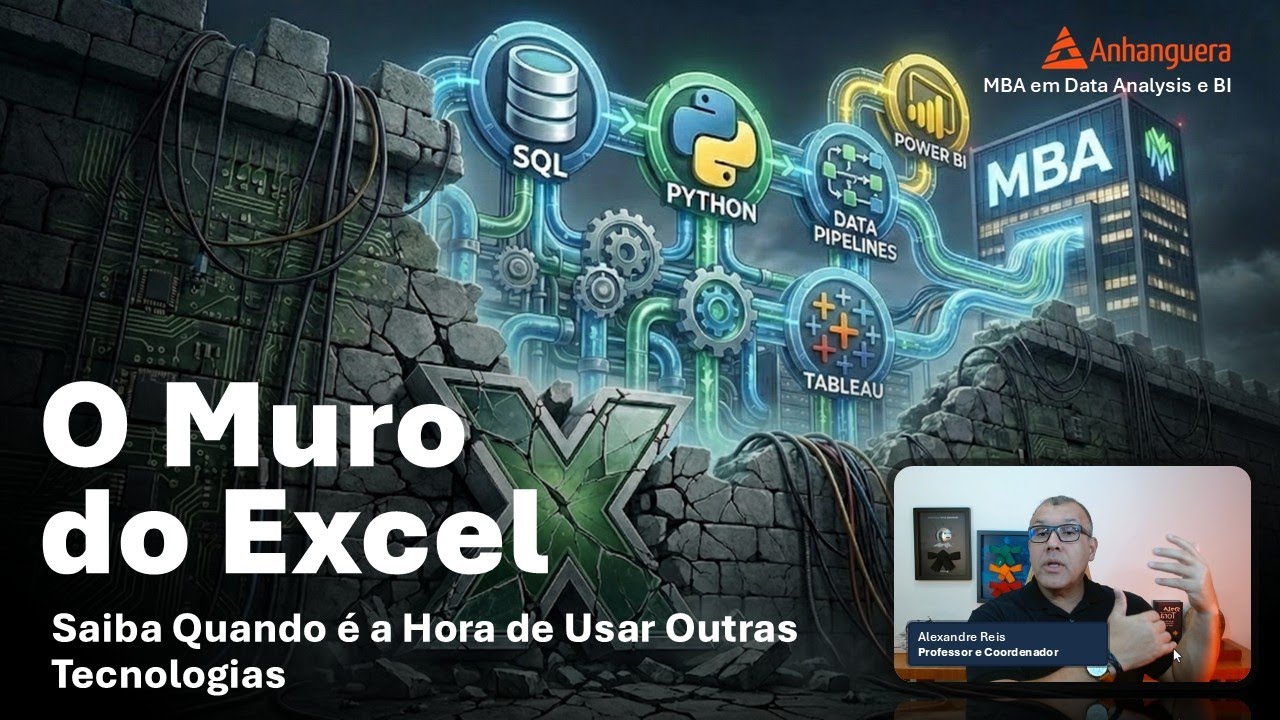 O Muro do Excel! Quando o Canivete Suíço Excel Não é Mais o Suficiente para Data Analysis.