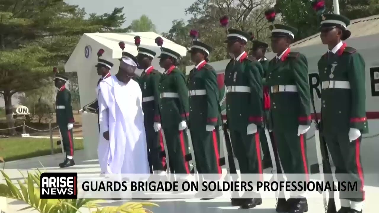 GUARDS BRIGADE URGES PERSONNEL TO STAY PROFESSIONAL
