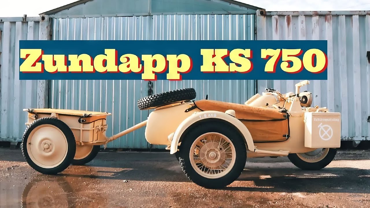 Реставрация военного мотоцикла Цундапп КС 750/Zundapp KS-750