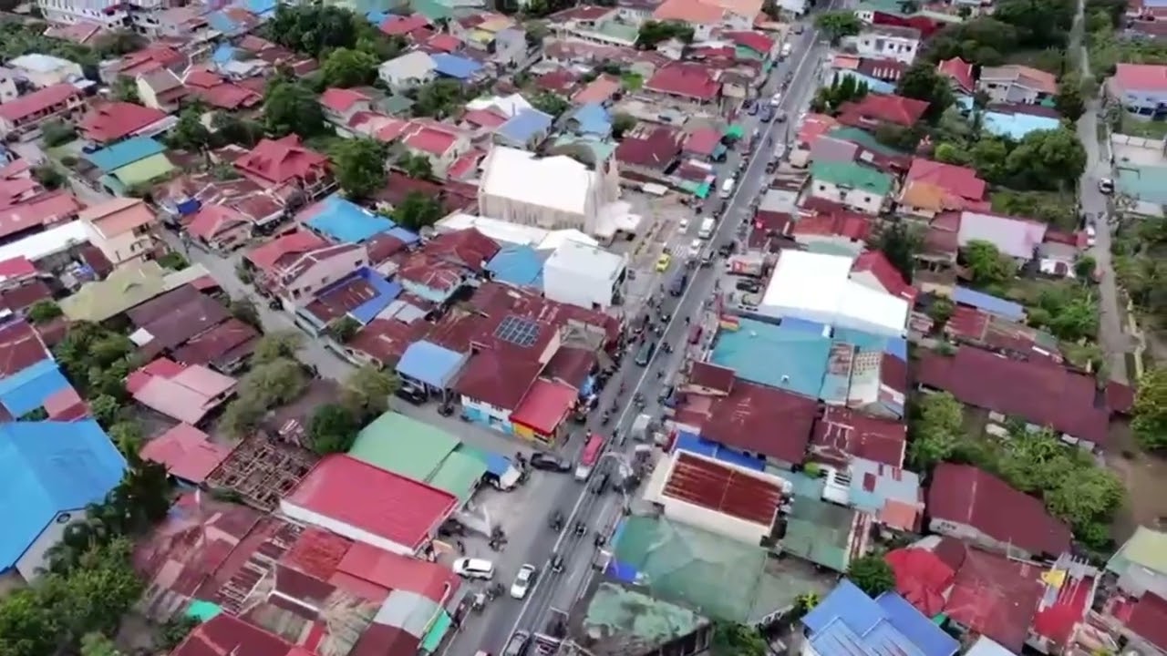 Central Street of Barangay Magsaysay in Pampanga