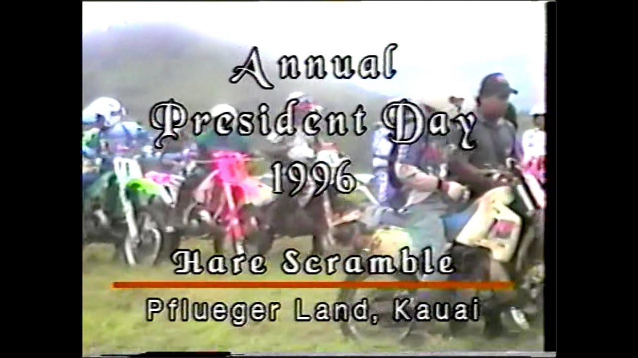 1996 Presidents Day 100 Mile Hare & Hound Kauai