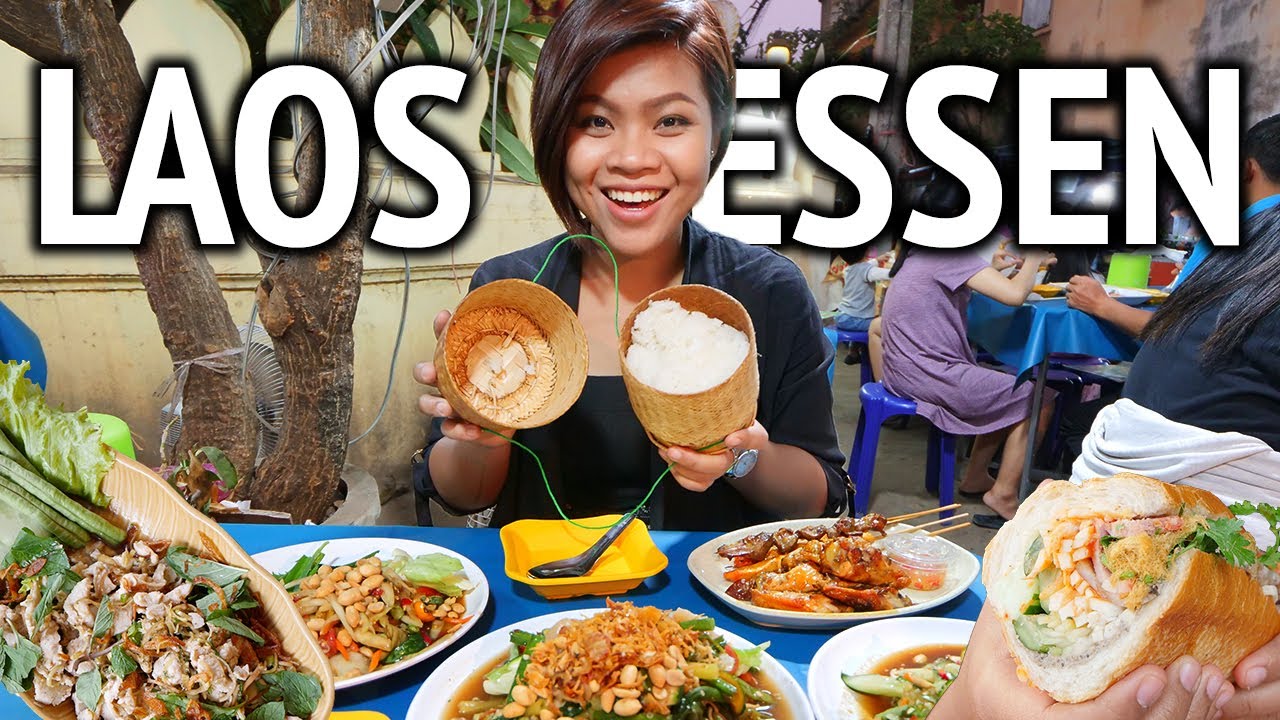 Die Ultimative FOOD TOUR durch Vientiane, Laos 🇱🇦