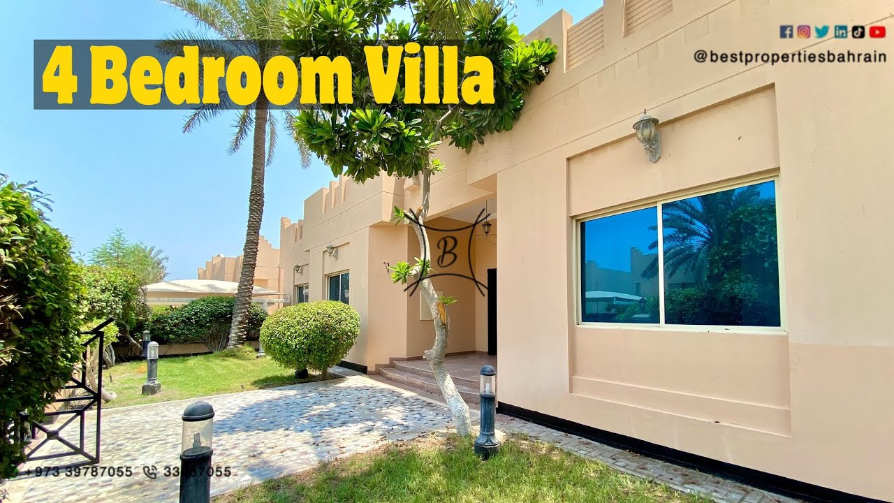 Single Storey 4 Bedroom Villa with Private Swimming Pool - Barbar , Bahrain