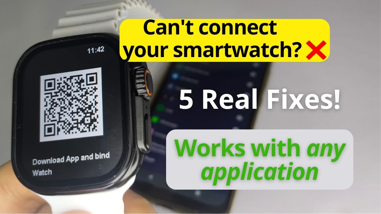 5 Fixes to Link, Connect & Sync Your Chinese  Smartwatch&nbsp;to&nbsp;Your&nbsp;Phone