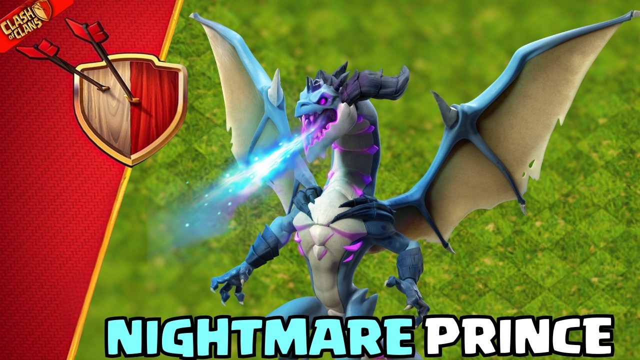 🔥 Nightmare Prince Skin Review | October 2025 | Clash of Clans | Clashflict 👑💎