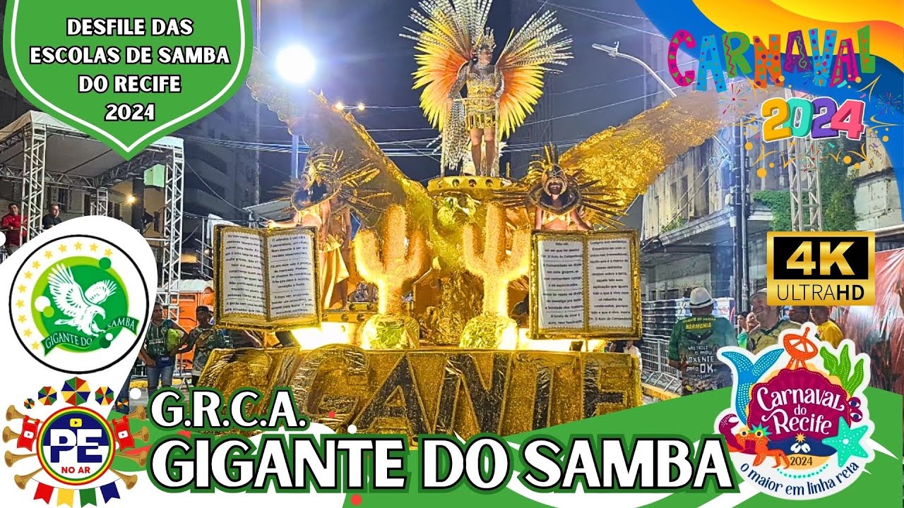 [CARNAVAL 2024] GRCA GIGANTE DO SAMBA - CONCURSO DE AGREMIAÇÕES CARNAVALESCAS 2024 - GRUPO ESPECIAL
