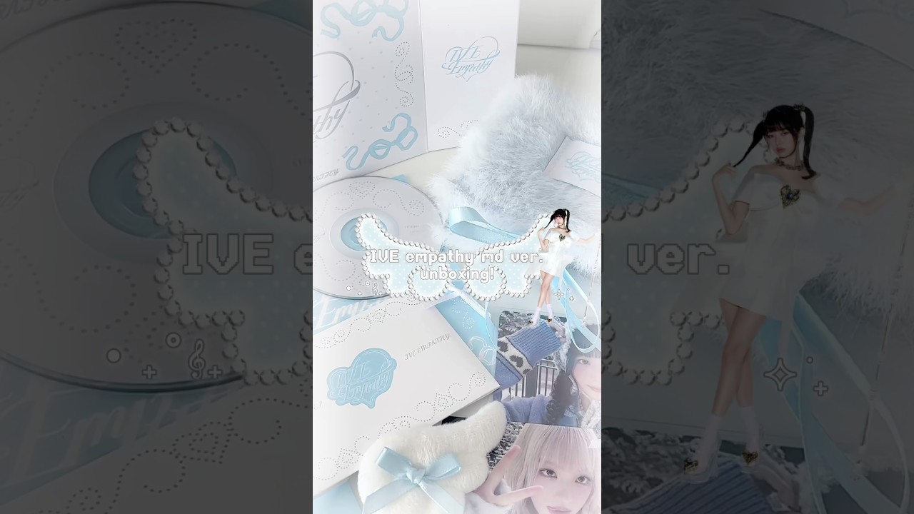 ive empathy md ver. ꒰১ ໒꒱⊹ ࣪ ˖  kpop album unboxing ! ☆