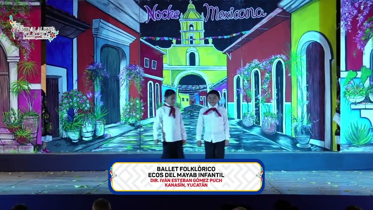 Clausura del. Festival Alegría Folklorica sede: Mérida-Kanasín 2026
