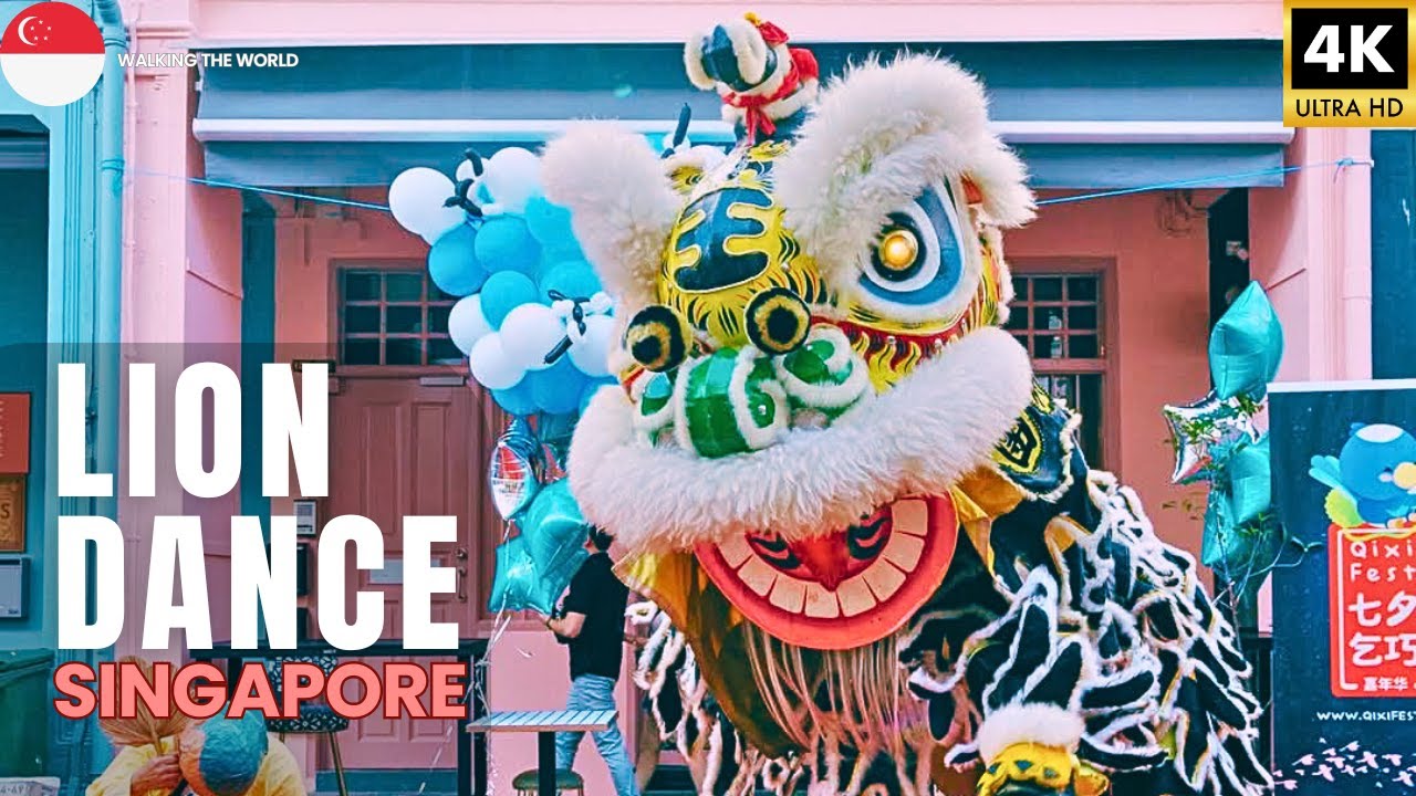 Singapore Chinese New Year 2025 Lion Dance | Chinatown 牛车水 Smith Street | CNY Barongsai Imlek 4K UHD