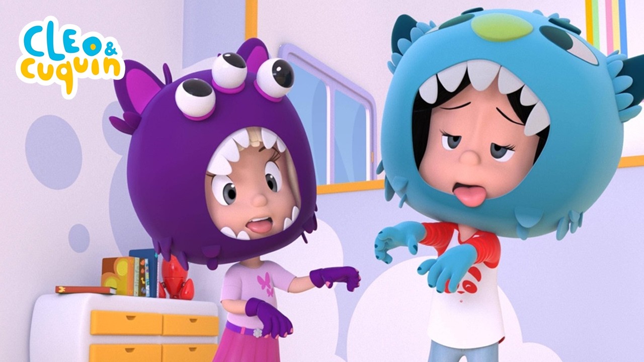 Eyvah, Hıçkırık Tuttu! 🤭 Komik Hıçkırık Canavarları 👾 | Cleo ve Cuquin Türkçe