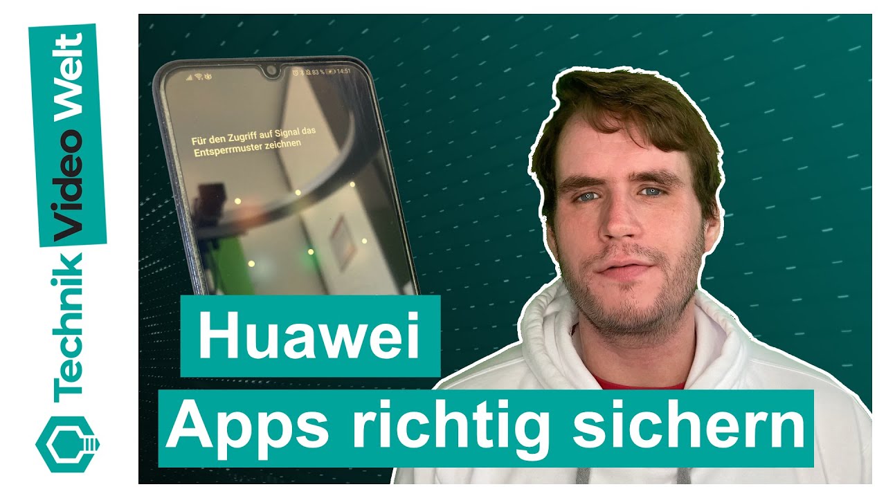 Huawei P20 P30 🔅 Apps richtig sperren ✋