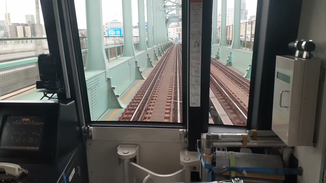 電車　ついに地下鉄が地上から地下に入る瞬間をとらえた！スクープ！地下鉄どこから入れる論争に決着！御堂筋線