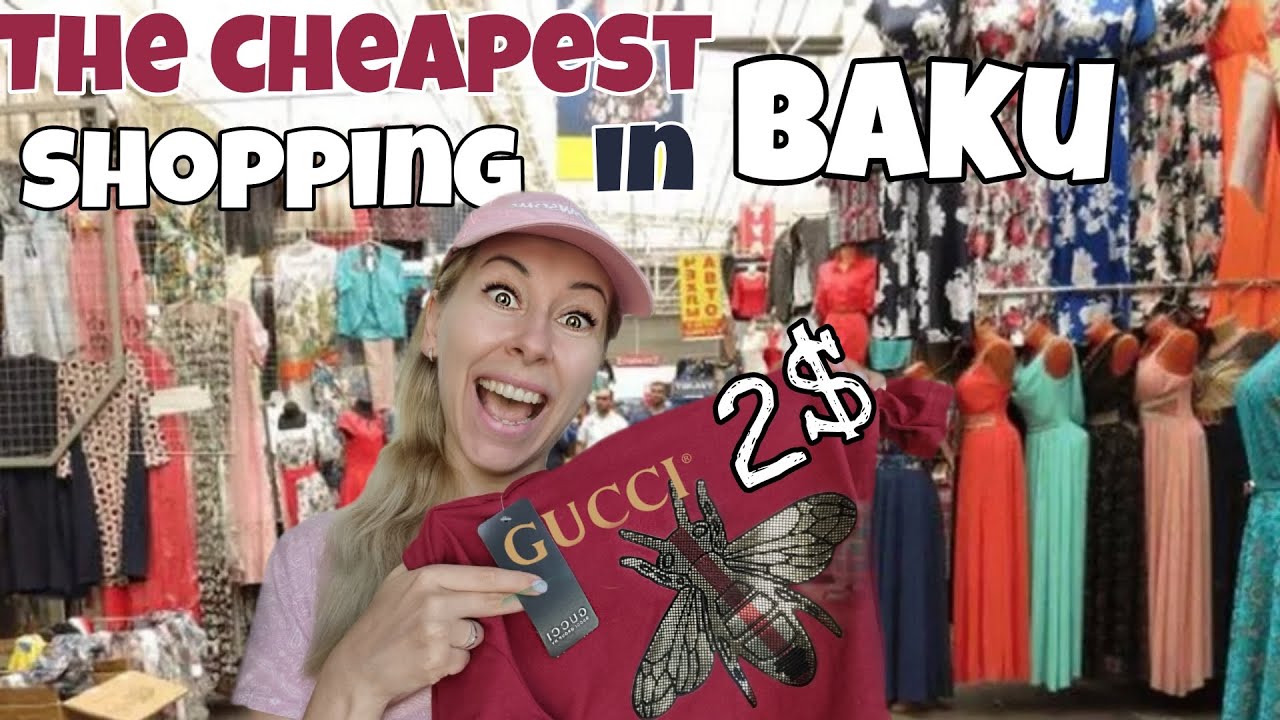 The CHEAPEST market (Offbeat shopping) - Azerbaijan travel adventures