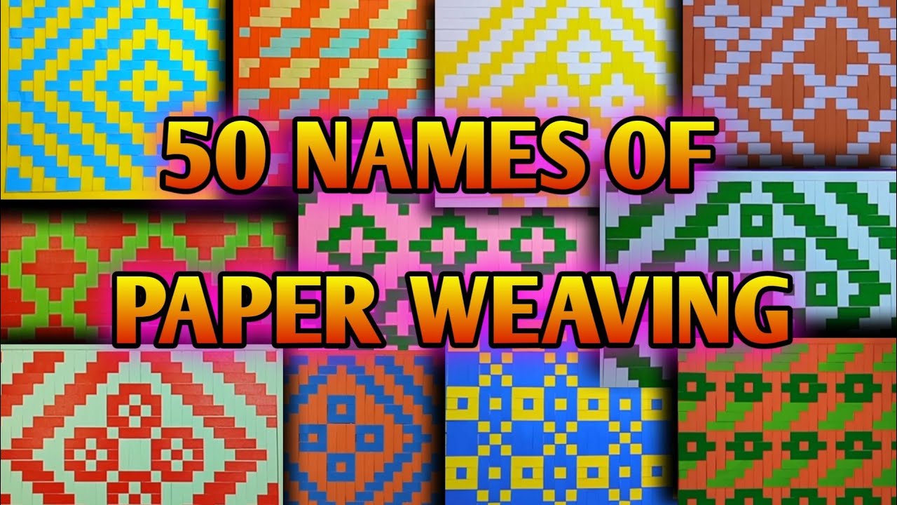 50 Paper Weaving Ideas That Look AMAZING | Simple DIY Paper Crafts