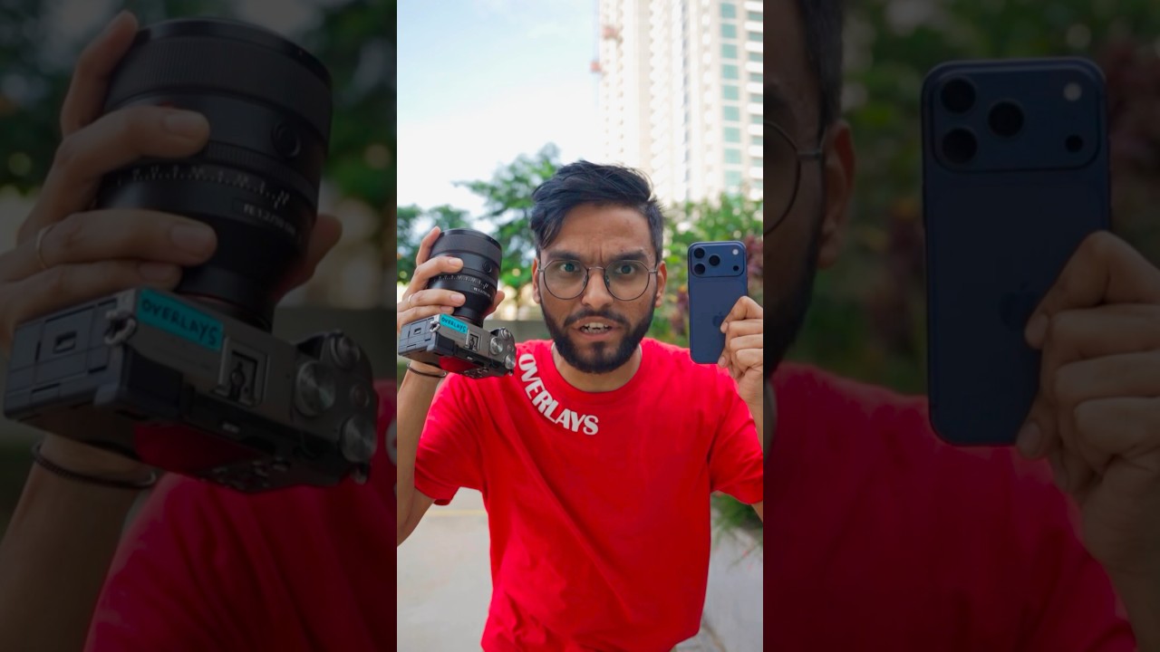 iPhone 17 Pro vs Sony DSLR 🔥 Camera Comparison 😳