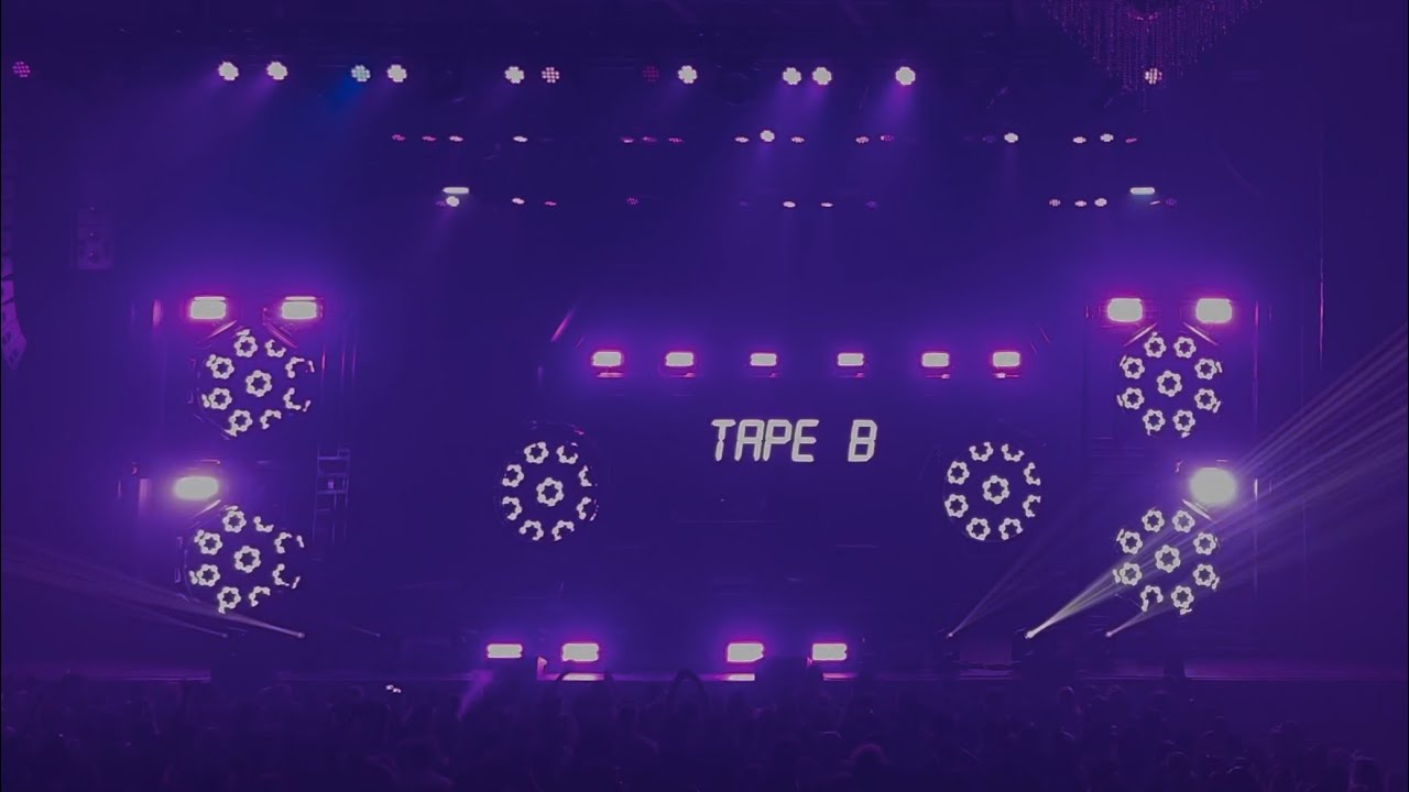 Tape B - The Soundtrack to Everything You Forgot Tour - Coca Cola Roxy Atlanta GA