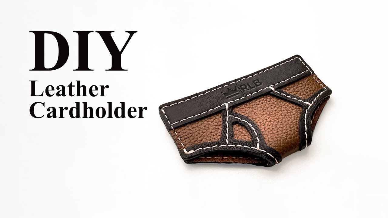 DIY Leather Cardholder | PDF & DXF Pattern