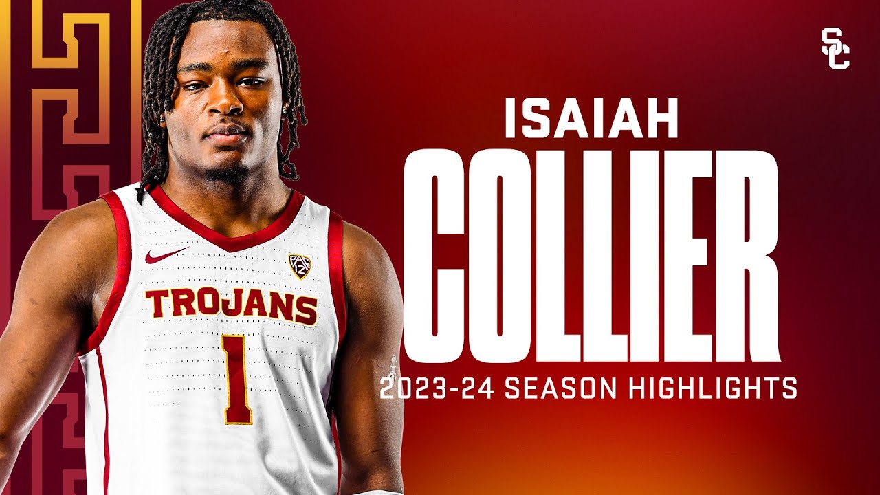 Isaiah Collier USC Men's Basketball 2023-24 Season Highlights