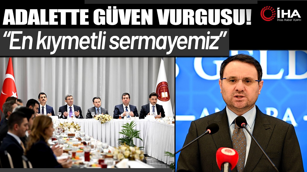 Adalet Bakanı Gürlek: “Yargı bağımsızlığı vazgeçilmez ilkemizdir”