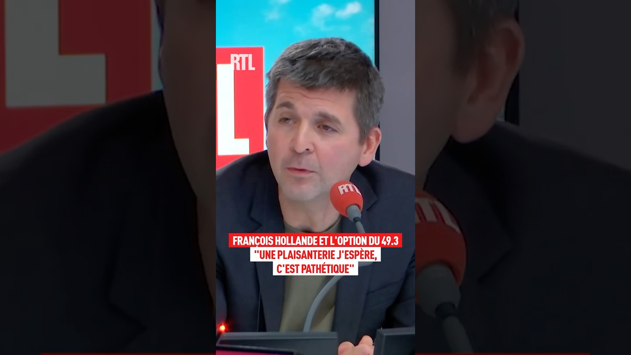 Fran&ccedil;ois Hollande et l'option du 49.3 : 