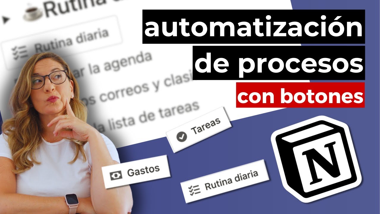 Cómo Usar Botones en Notion para Automatizar Tareas | TUTORIAL