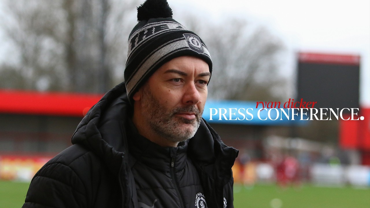 25/26 PRESS CONFERENCE | Ryan Dicker Previews Away Day At Swindon