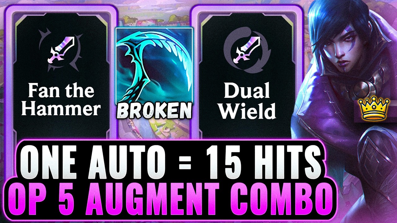 Broken On-Hit Aphelios Build: One Auto = 15 Hits - 5 Augment Synergy | League Arena Gameplay