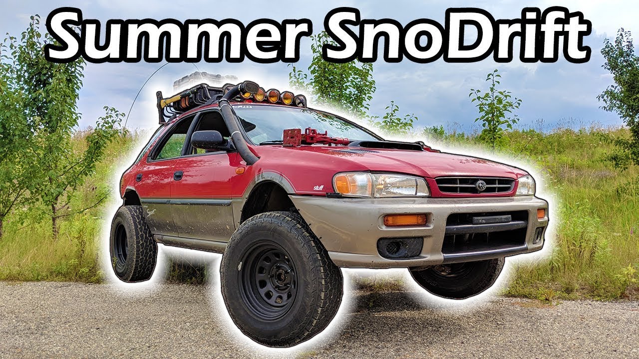 Rot Wagon Goes North × Rally Race Road Trip in a Lifted Subaru Impreza