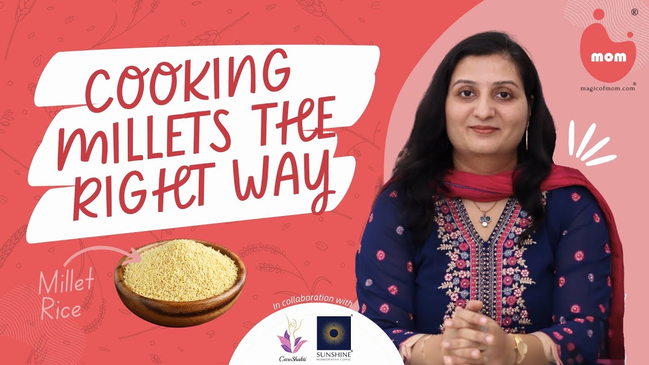 How to Steam Millets & Replace Rice &ndash; A Healthier Alternative! #milletrecipes #RiceAlternative