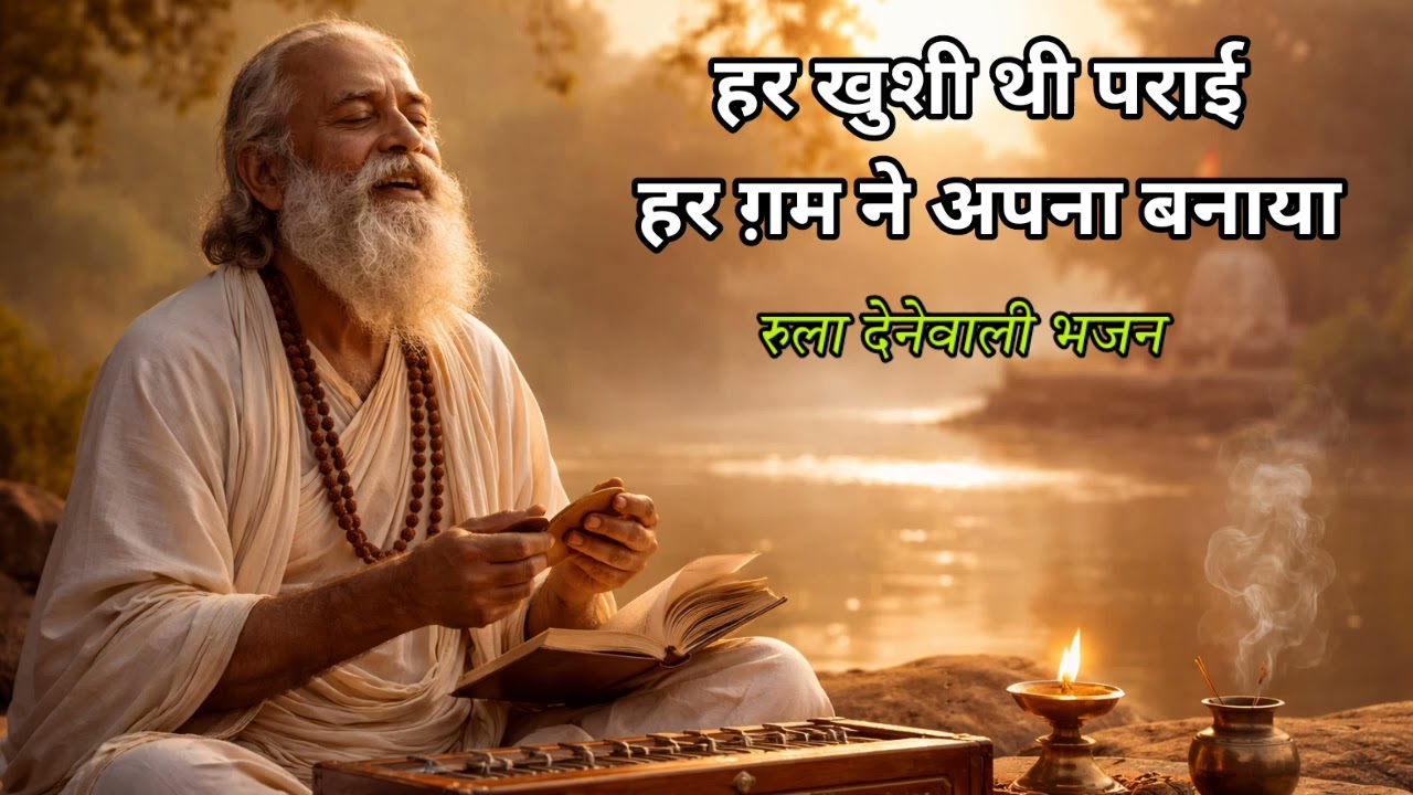 हर खुशी थी पढ़ाई हर गम ने अपना बनाया। 2026 की सांसे दर्द भरा भजन। Nirgun Bhajan 