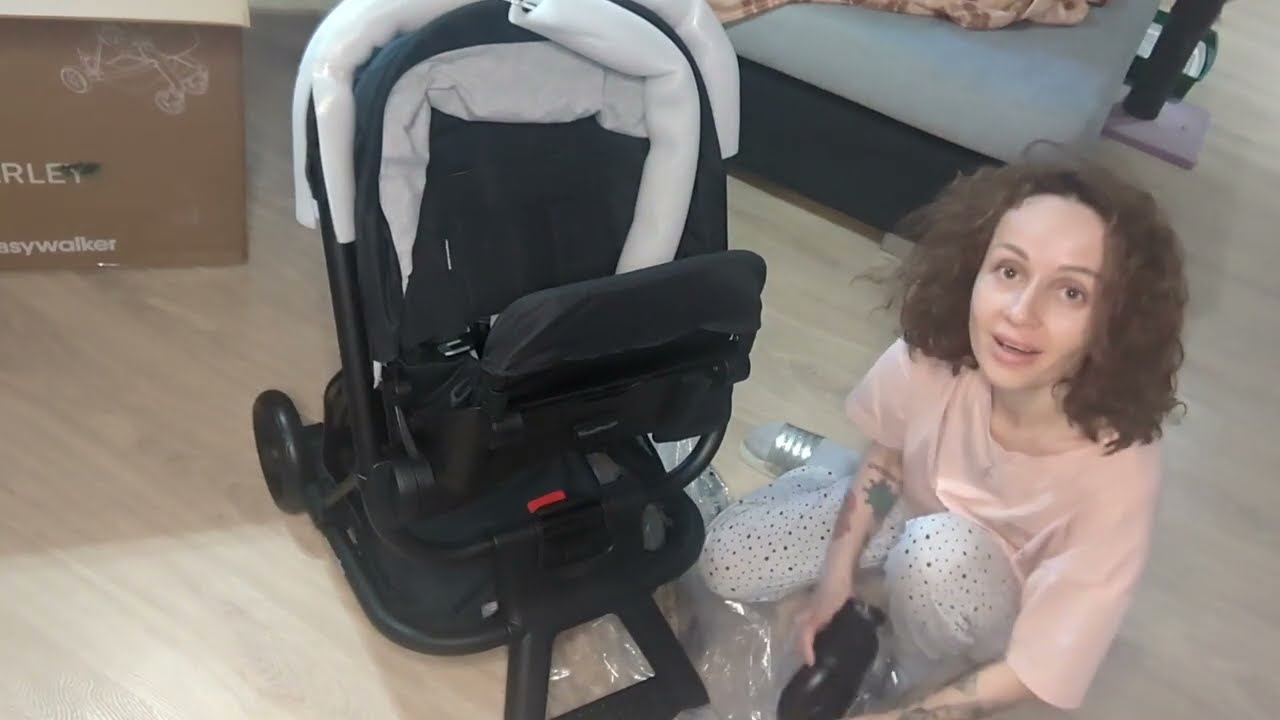 Приехала наша долгожданная коляска Easywalker Charley с прогулочным блоком