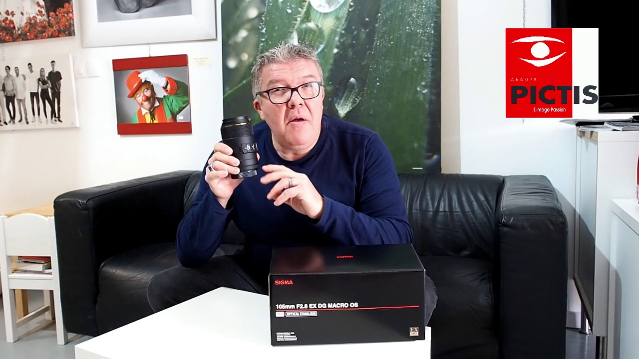 Objectif Sigma 105 mm F2,8 DG OS HSM