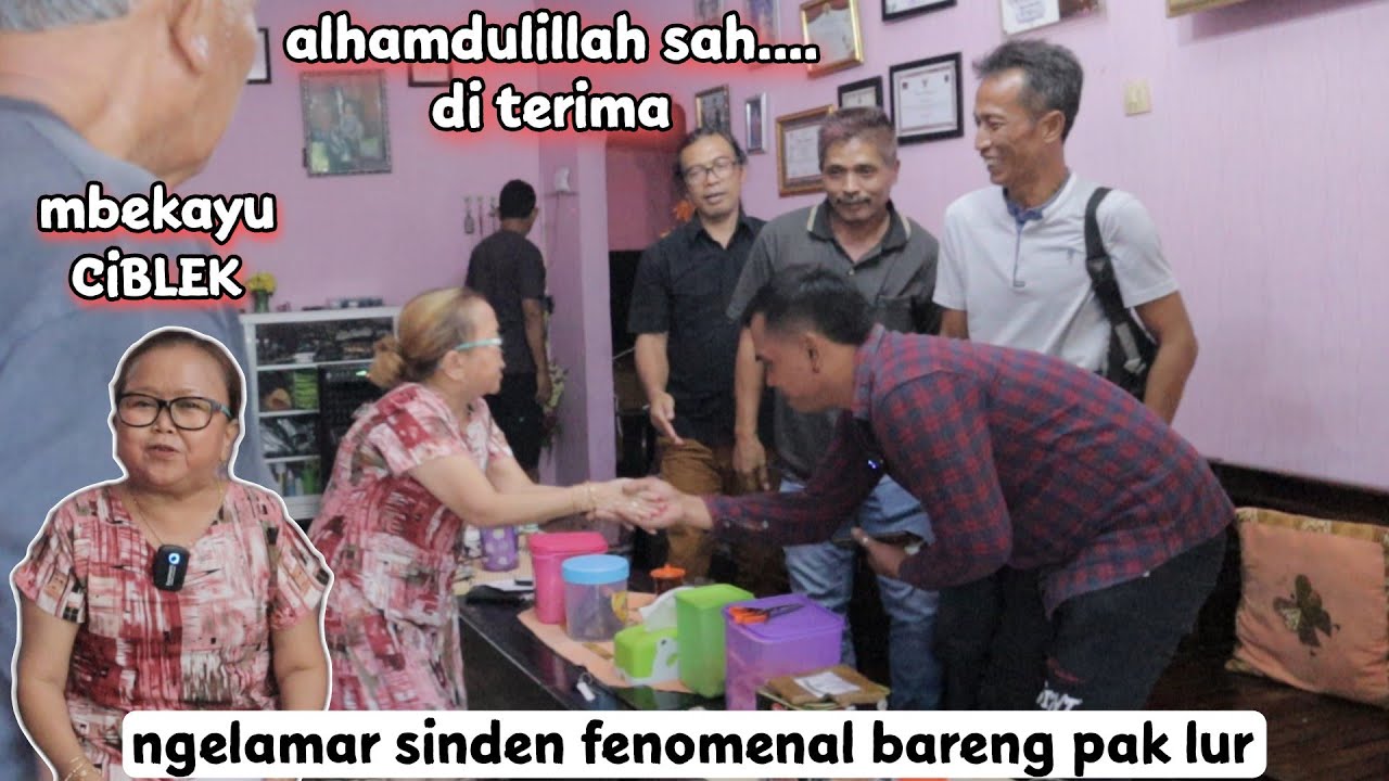 ngelamar sinden fenomenal papan atas !! mbekayu ciblek