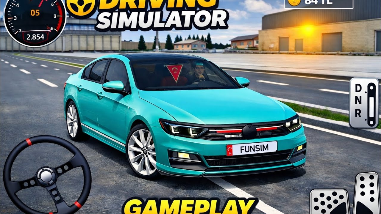 Modifiyeli Passat Purus Simulator Oyunu–Pasat City Araba Oyunu–Android gaming