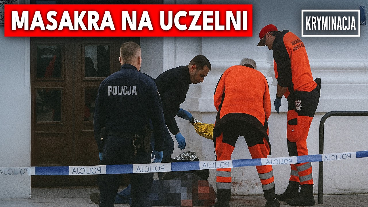 Siekiera, krzyk i śmierć 📌 Kampus UW zamienił się w scenę z horroru #KRYMINACJA
