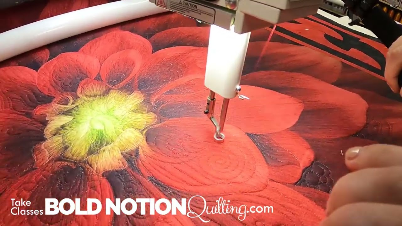 Watch me work: Dream Big Inner Flower design