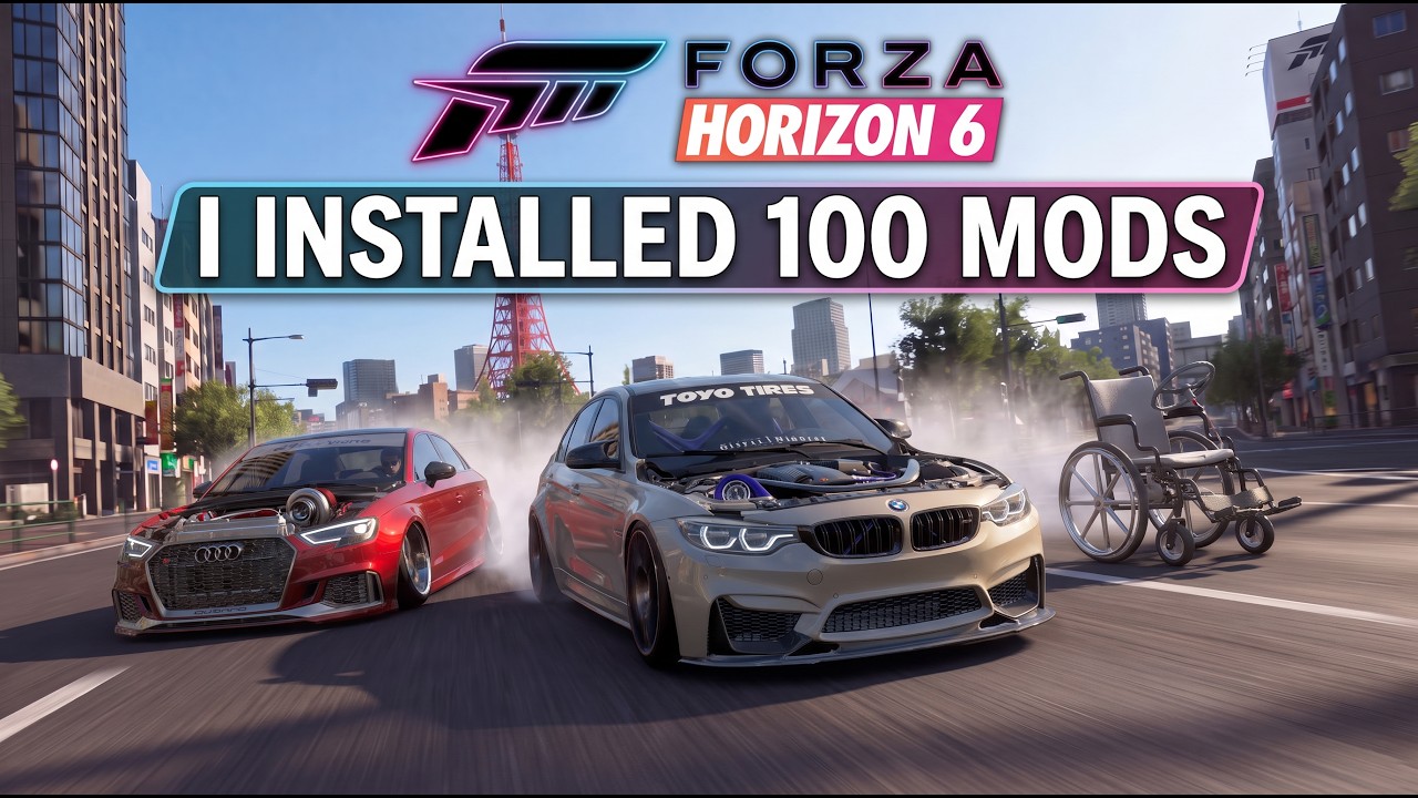 Я установил 100 модов в Forza Horizon 6, часть 3!
