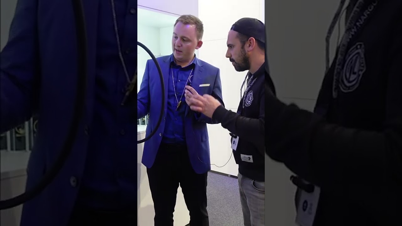 Interview Steamulation Pro X 3  - Narguiluxe #Shorts #Shishamesse