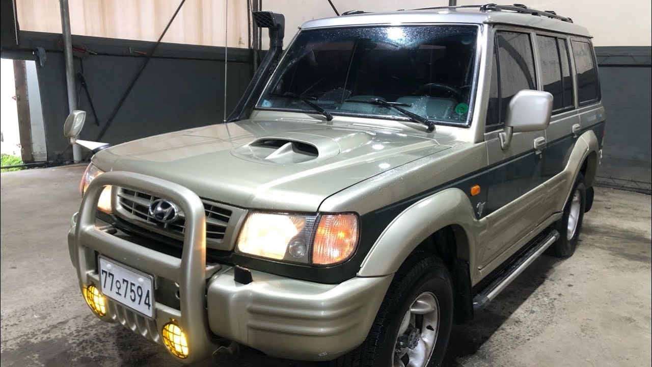 2000 Galloper Review 4x4 KMYKP17CPYU400659 galloper 4wd auto