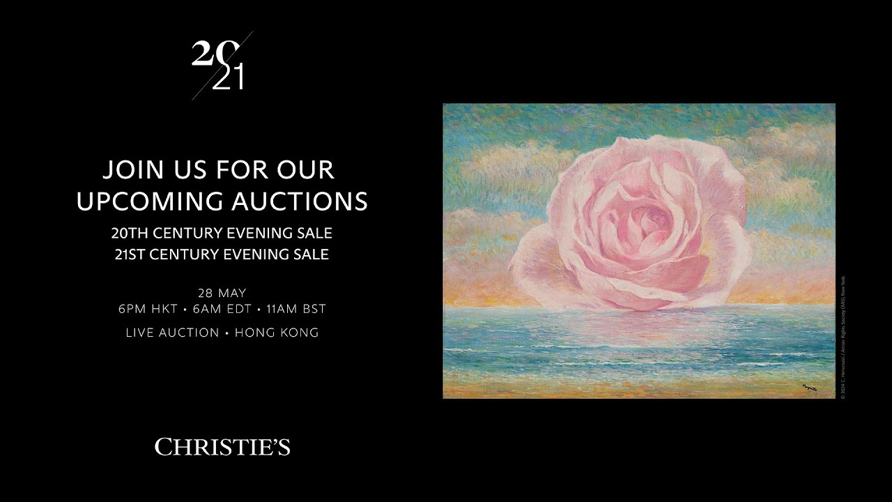 Livestream | 20th/21st Century Evening Sales | Hong Kong