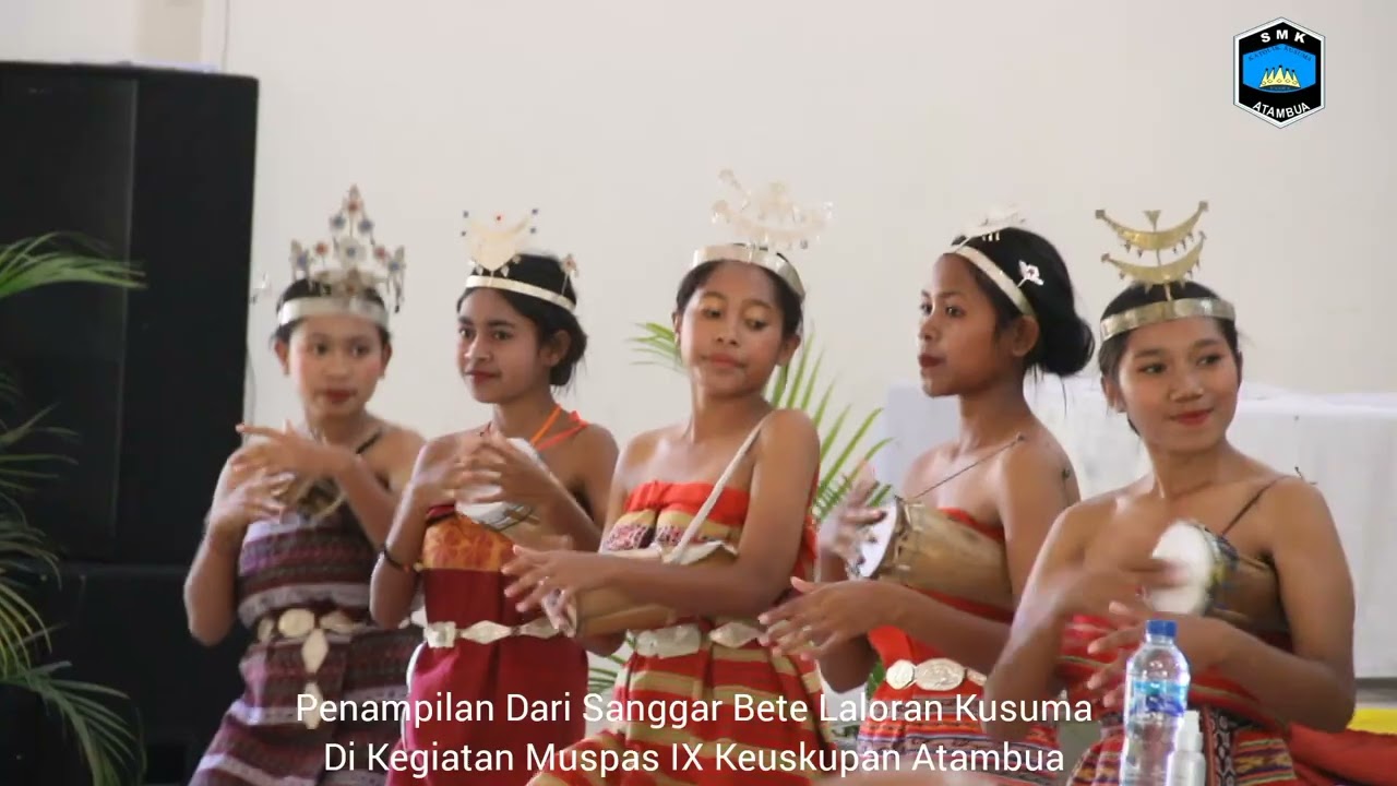 Penampilan Sanggar Bete Laloran Kusuma di Muspas IX Keuskupan Atambua