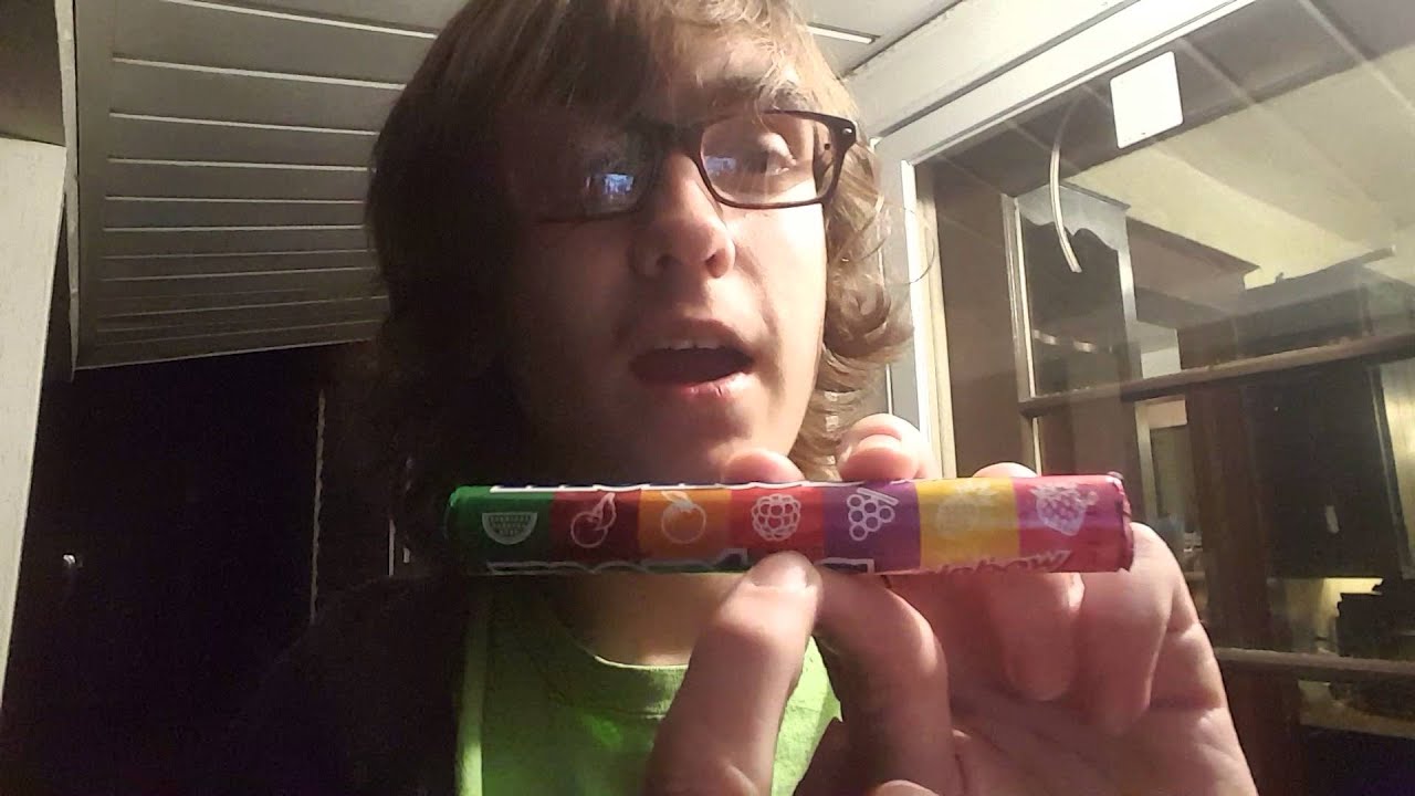 First Taste of Mentos Rainbow