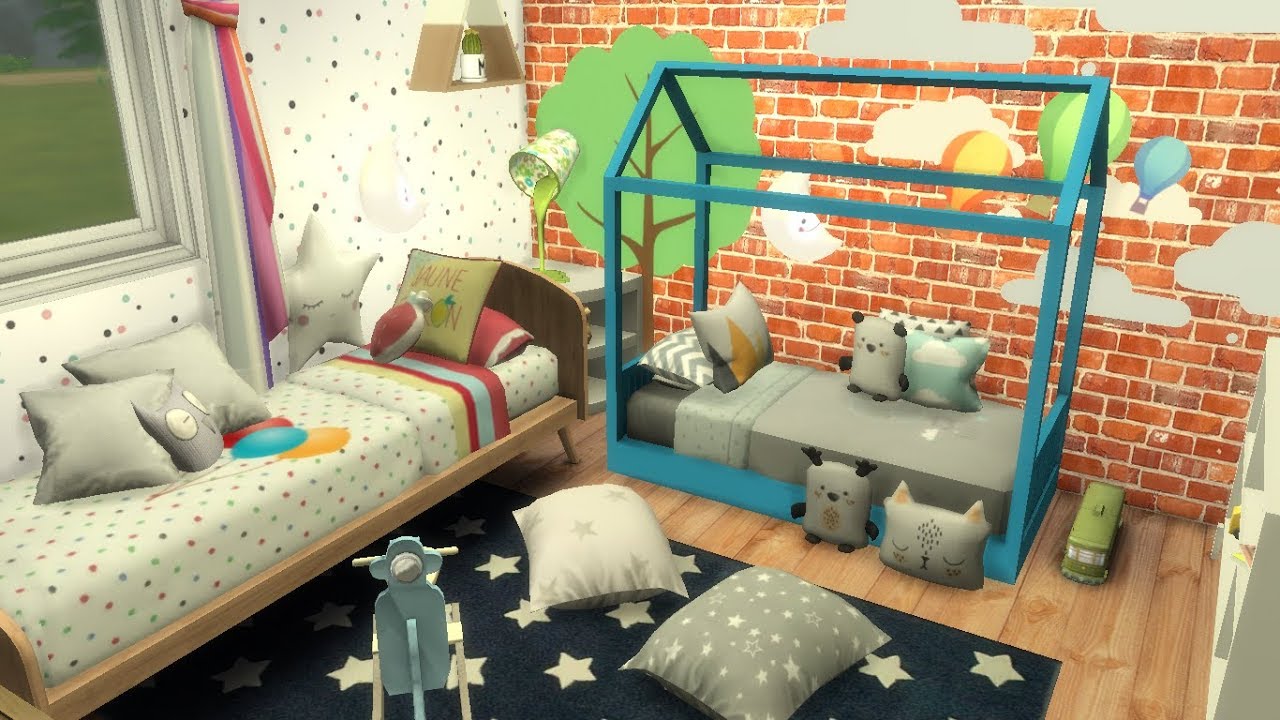 The Sims 4 / Quarto infantil -Speed Build