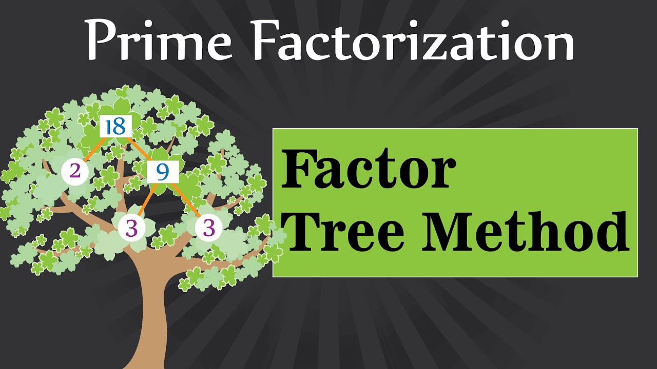 Prime Factorization | Factor Tree Method