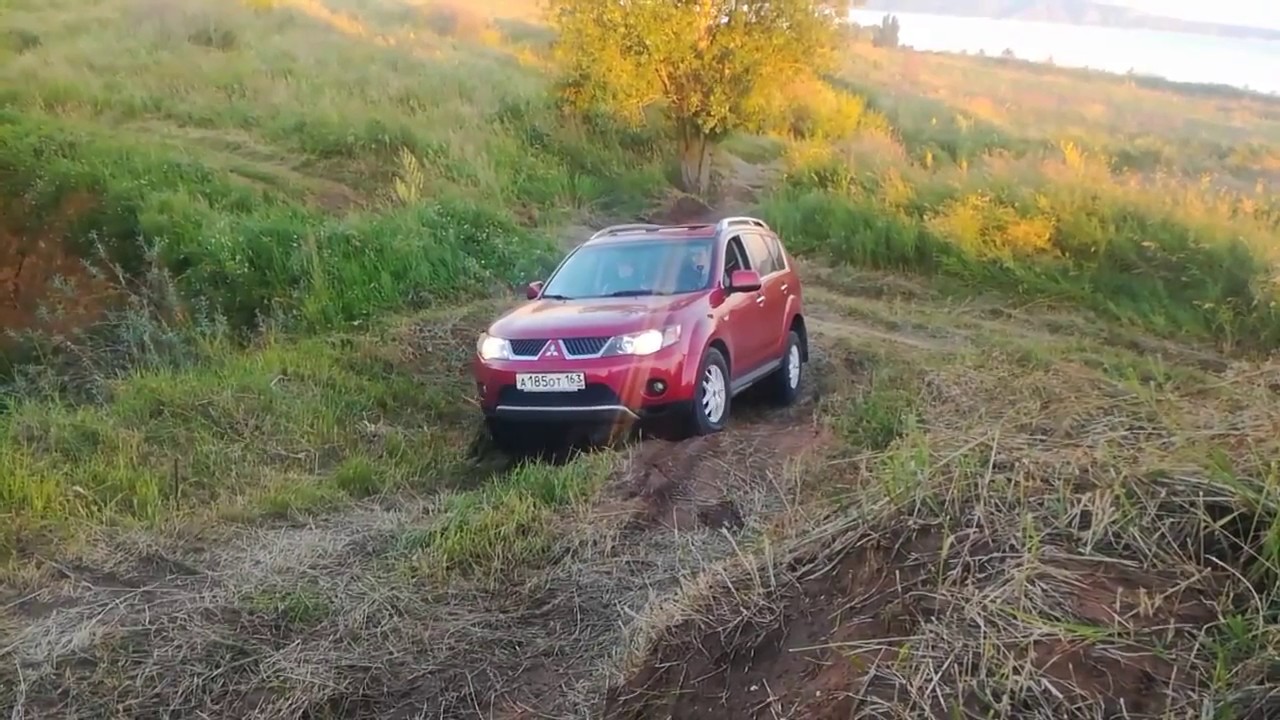 Outlander на трассе Амарок
