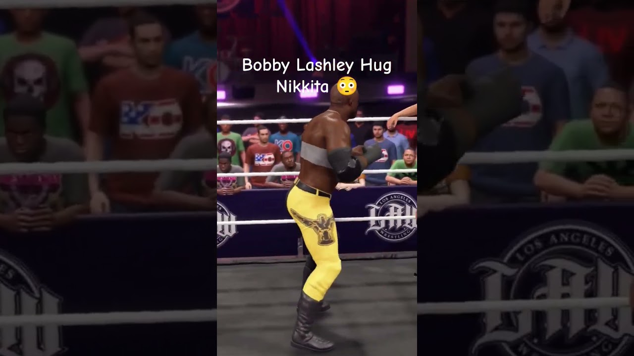 Bobby Lashley Hug Nikkita #bobbylashley #bikini #Nikkita #pushpa #doudrop #codyrhodes #wwe2k25 #wwe