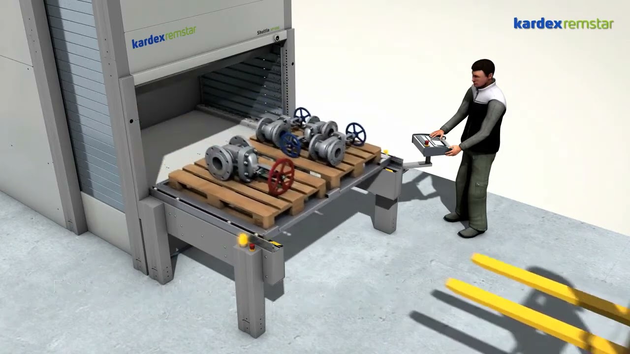 Kardex Remstar Shuttle XP 1000   Pallet Handling