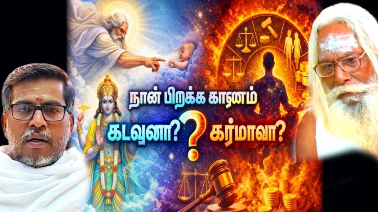 கடவுளா? கர்மாவா? நான் பிறக்க யார் காரணம்?பிரம்ம சூத்திர குழு